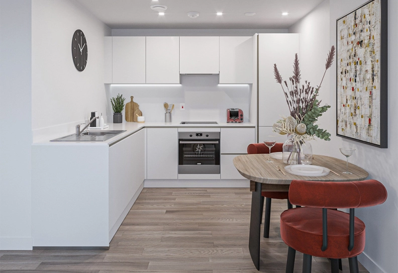 Kitchen view of Wembley Park Gardens images 1