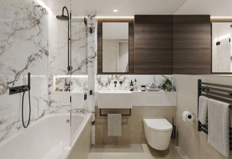 Bathroom view of West Hampstead Central images 1