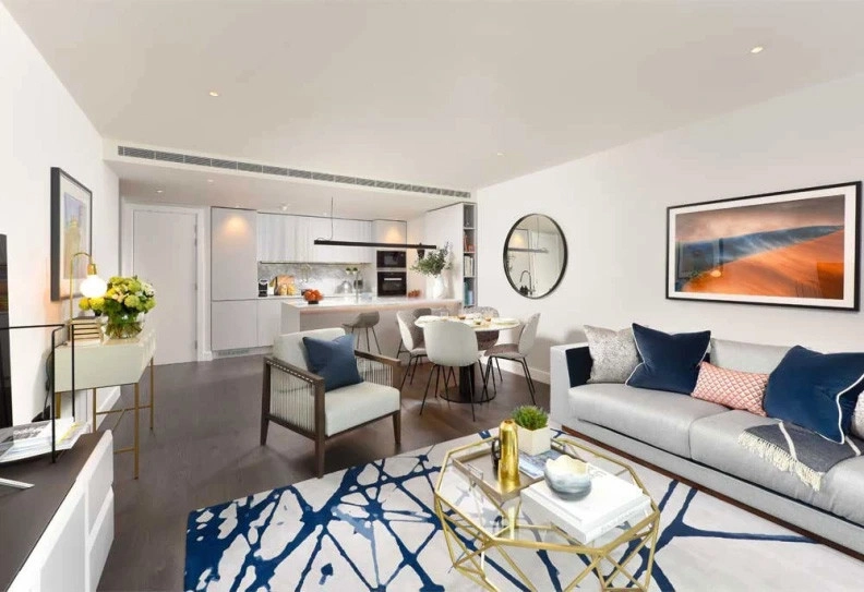 Reception view of White City Living images 1