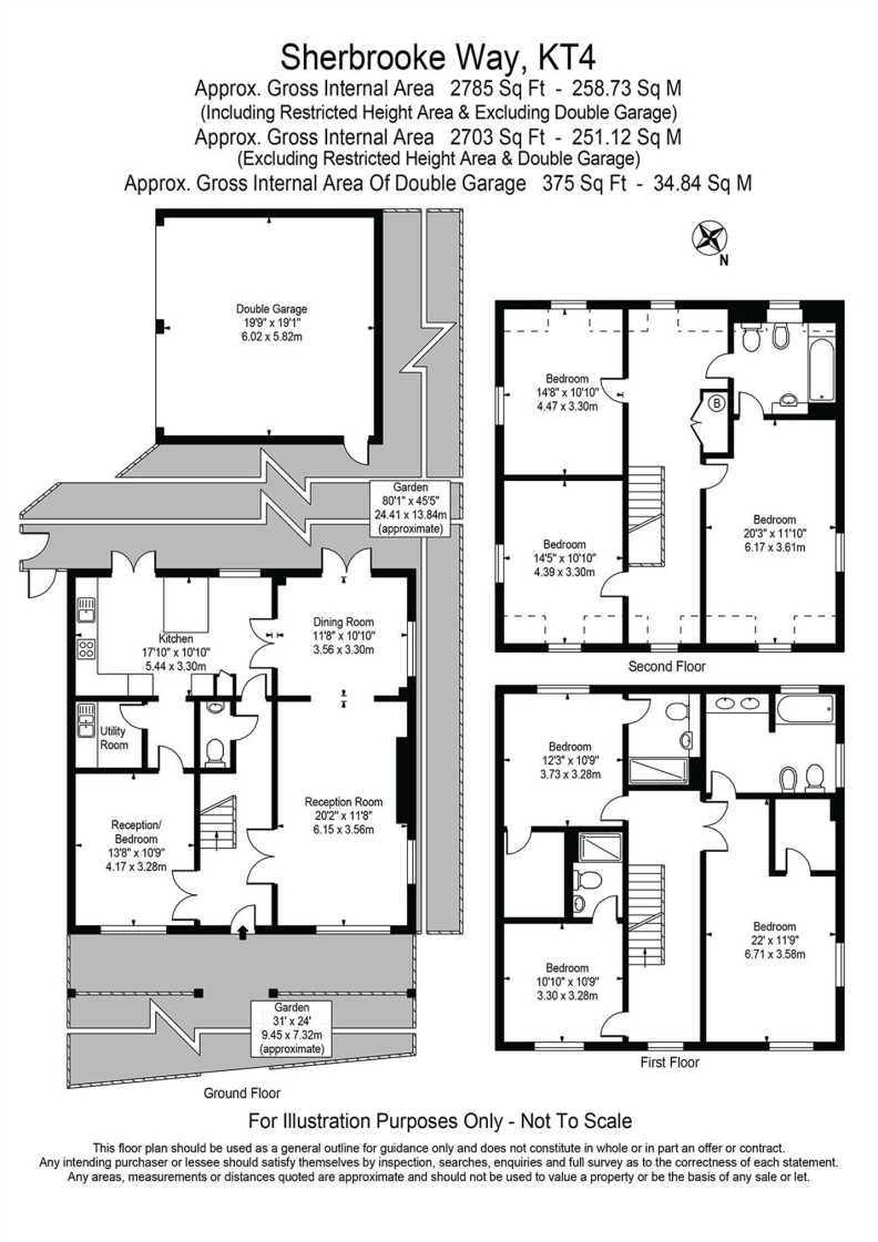 6 bedroom house for Sale in Worcester Park, Surrey, KT4, London