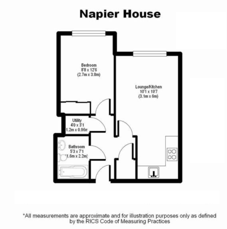 1 bedroom apartments/flats to sale in Bromyard Avenue, Napier West, London-image 14