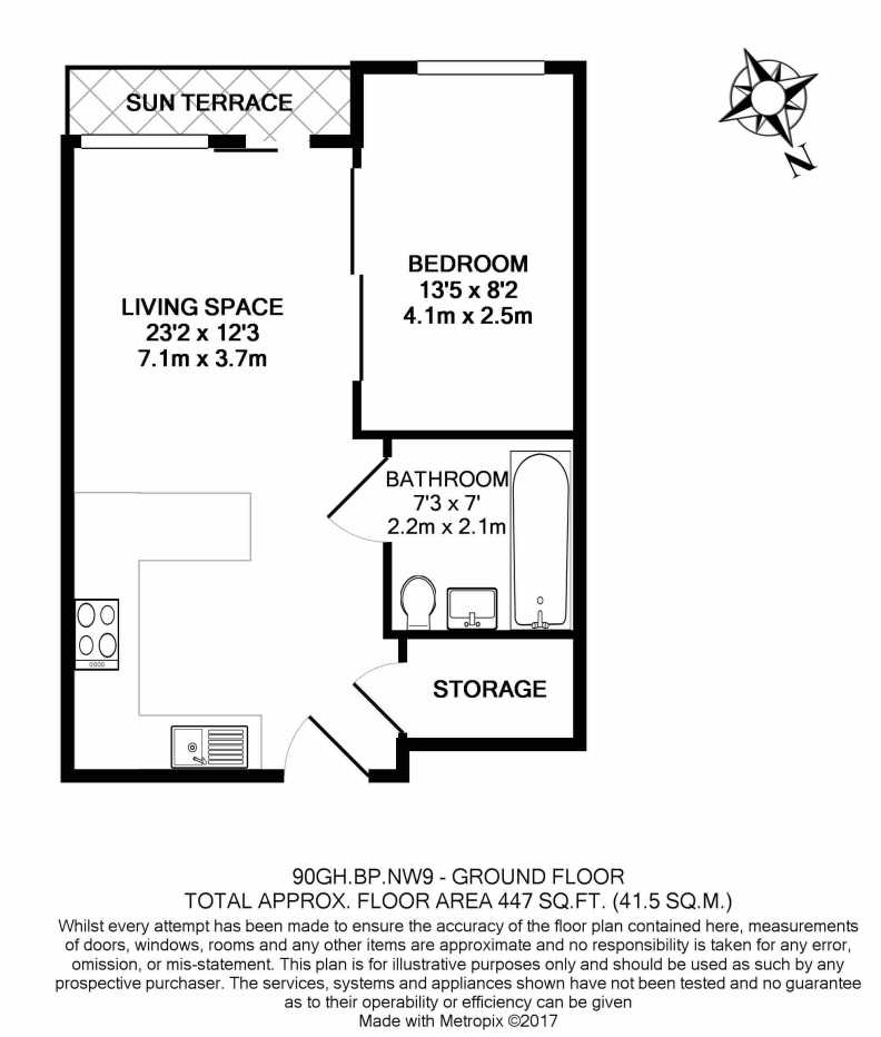 1 bedroom apartments/flats to sale in Beaufort Square, Colindale, London-image 5