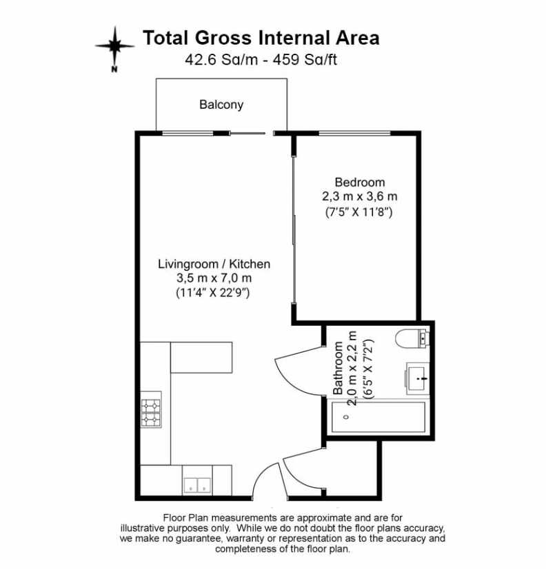 1 bedroom apartments/flats to sale in Beaufort Square, Colindale, London-image 10