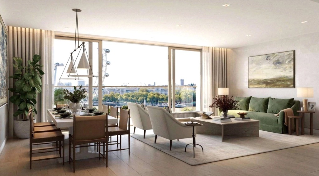 3 bedrooms apartments/flats for sale in Belvedere Road, Waterloo - SE1 view 2