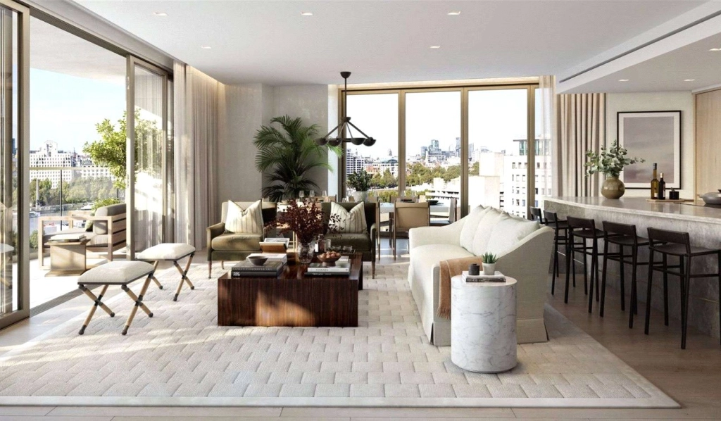 3 bedrooms apartments/flats for sale in Belvedere Road, Waterloo - SE1 view 5