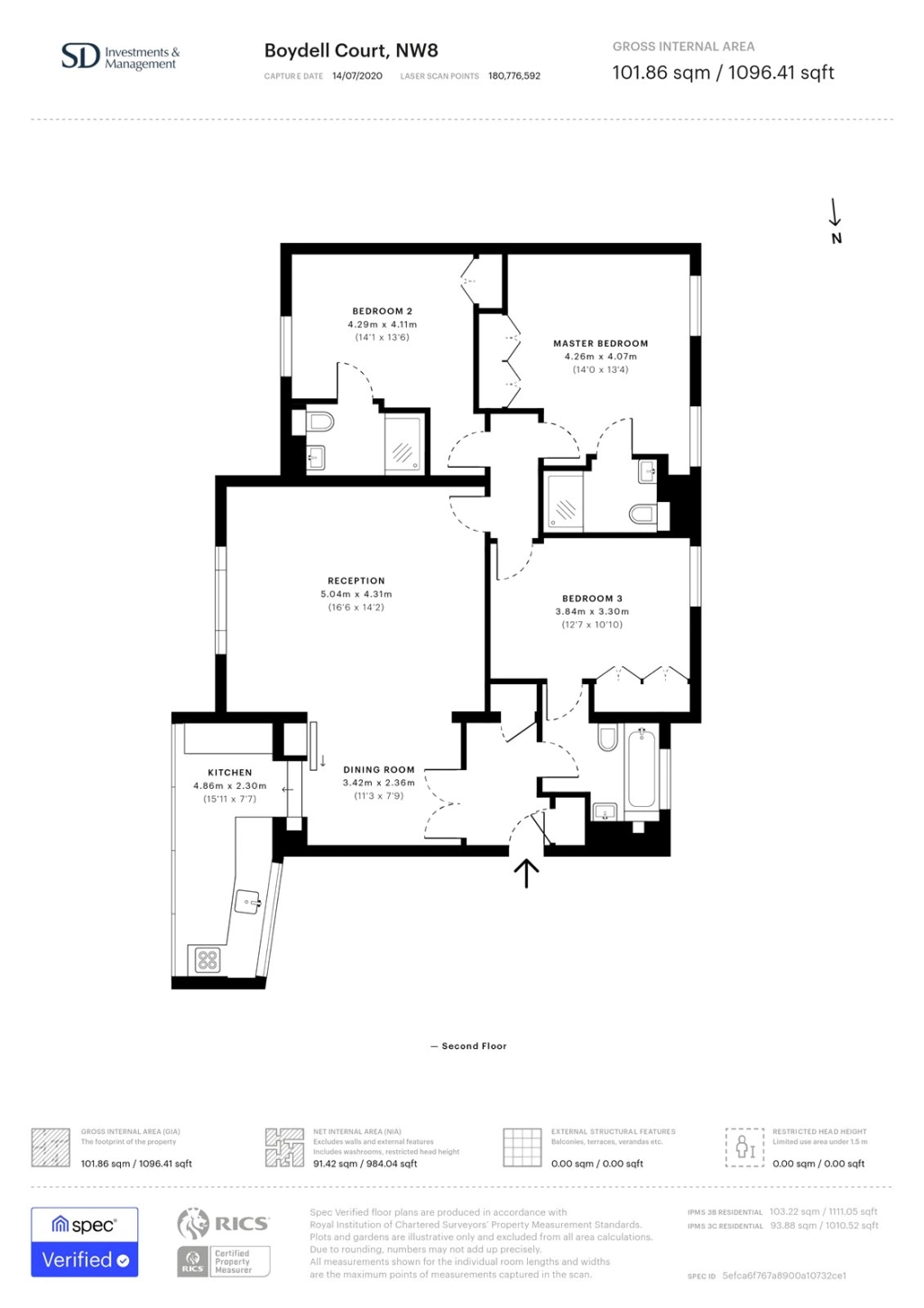 3 bedrooms apartments/flats for sale in St. Johns Wood Park, London - NW8 view 19