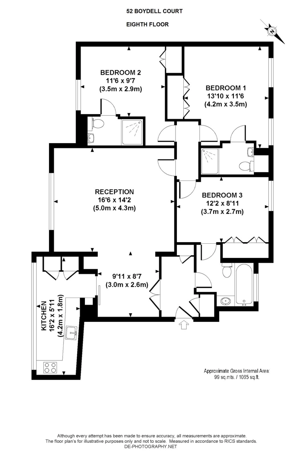 3 bedrooms apartments/flats for sale in St. Johns Wood Park, London - NW8 view 14