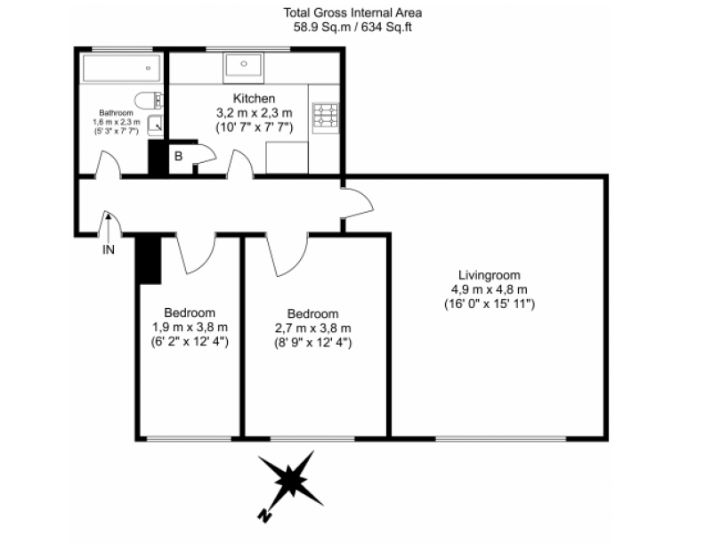 2 bedrooms apartments/flats to sale in Greenslade Road, Barking-image 5