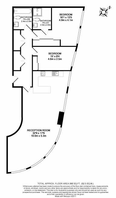 Fairmont Avenue, Canary Wharf - E14 view 2