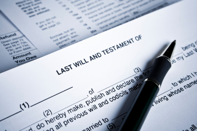 Legal Inheritance Papers ready for a Signature