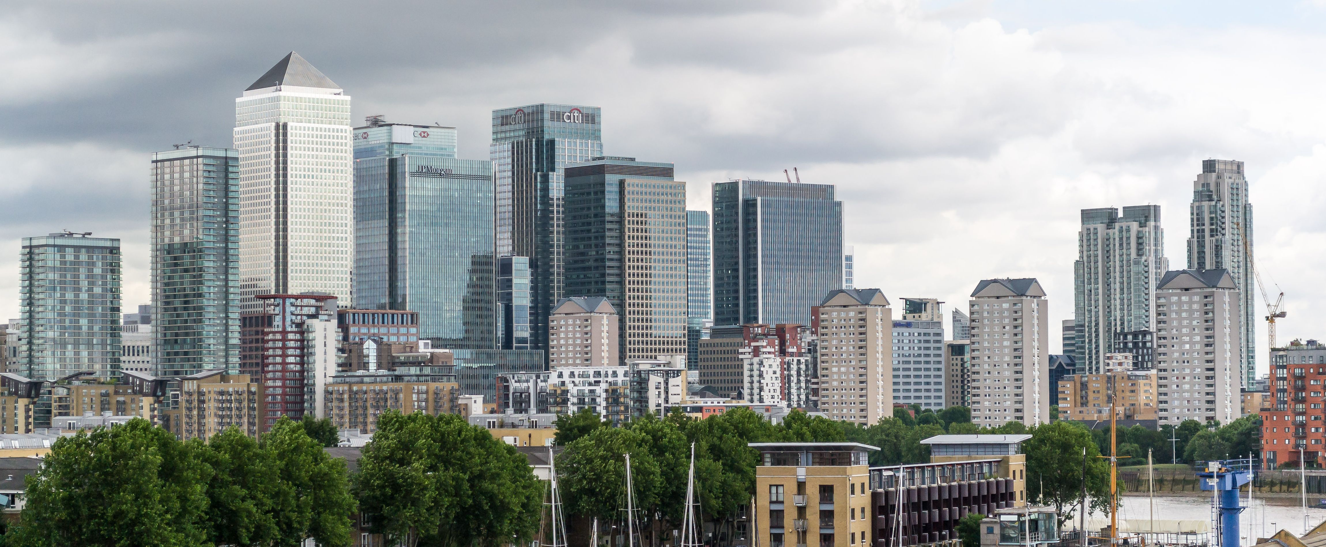 Canary Wharf Skyline