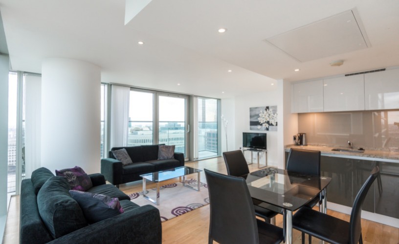 2 bed flat, Canary Wharf, E14 - £580 per week