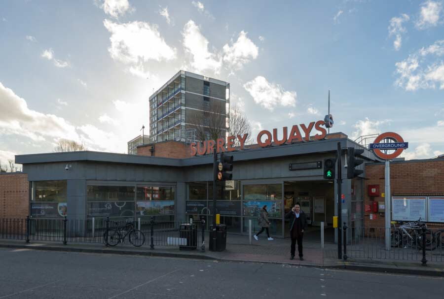 Surrey Quays Overground station