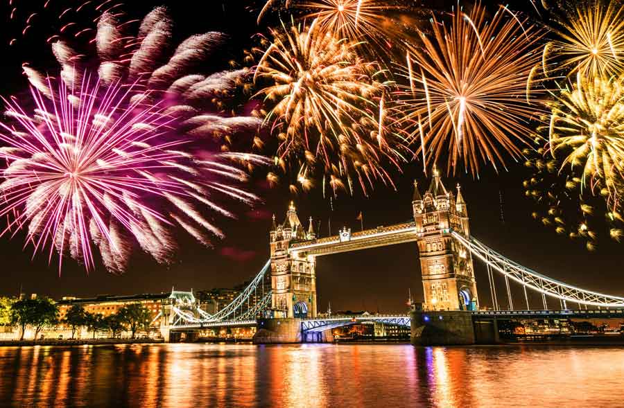 Where to watch the fireworks in London
