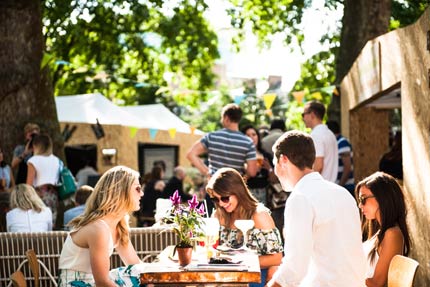 Cocktails in the City- Bedford Square Gardens, Bloomsbury