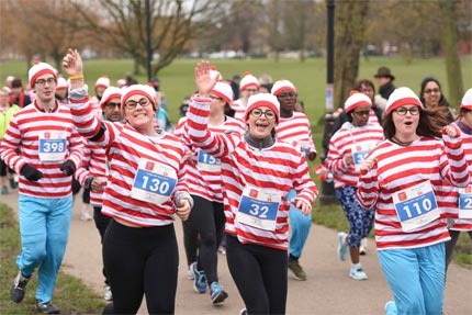 Where's Wally Fun Run – Clapham Common