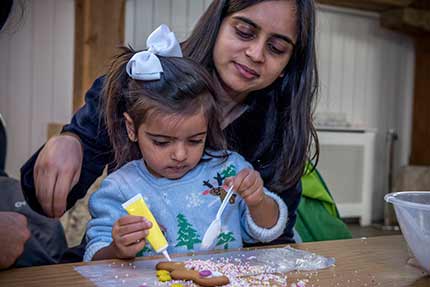 Frost Fair festival - Museum of London Docklands