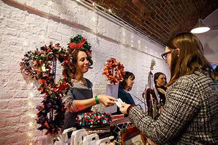 London's Annual Zero Waste Christmas Market - The Boiler House