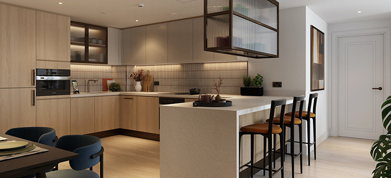 Inside view of Broadway East Property