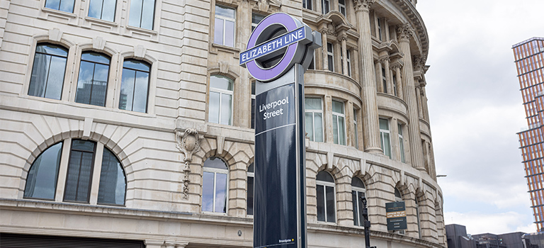 Liverpool street station + Crossrail