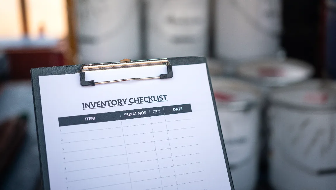 Creating a complete check-in inventory