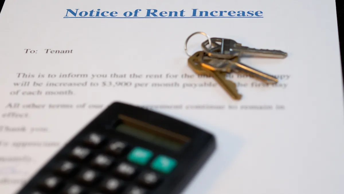 Rent Increase Notice