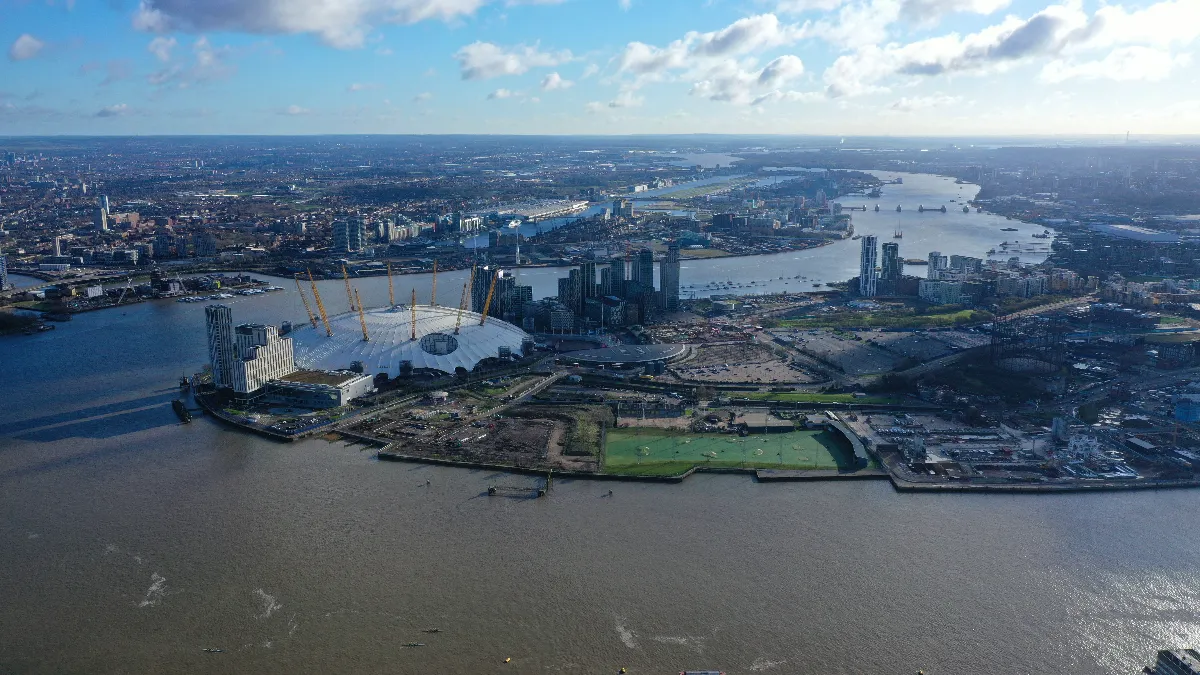 View of iconic concert Hall