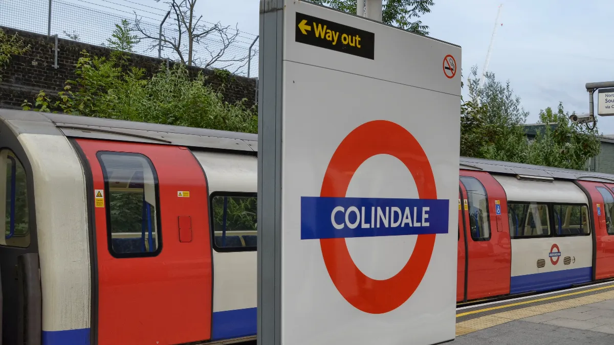Colindale metro station