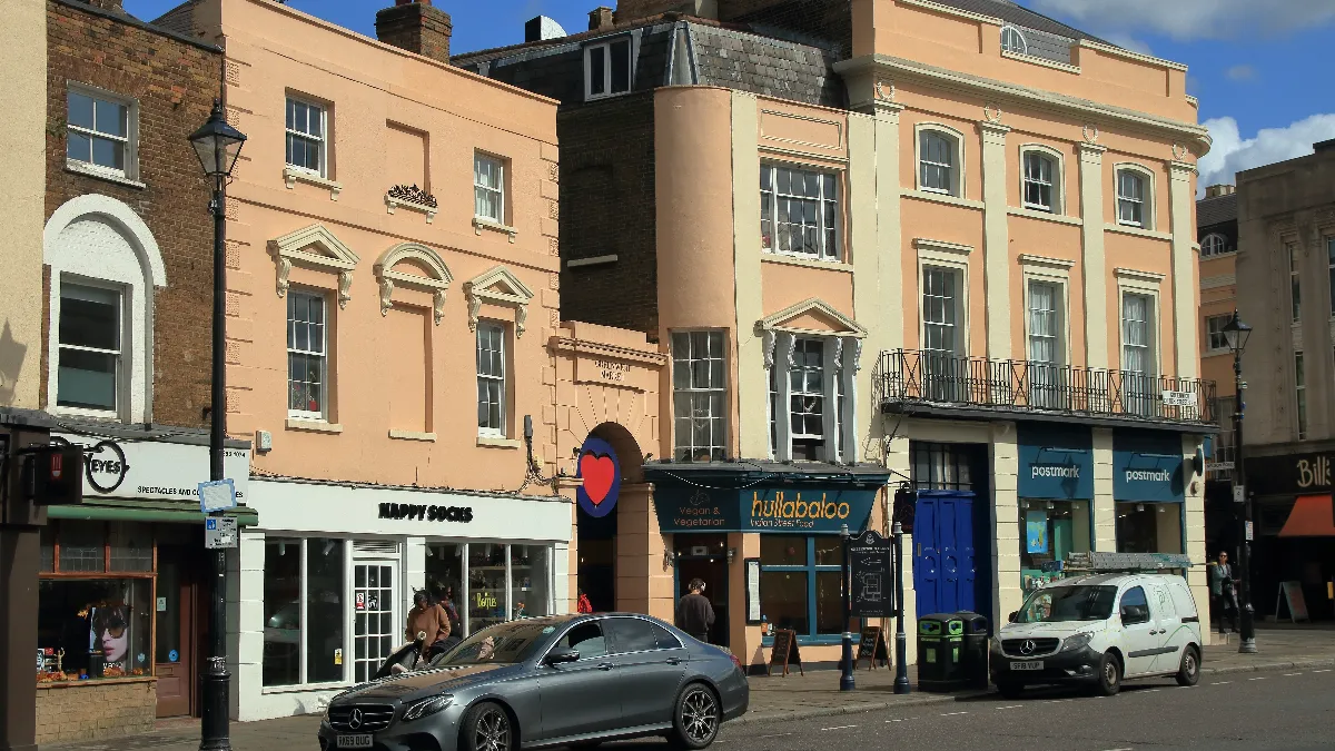 Street market in Greenwich