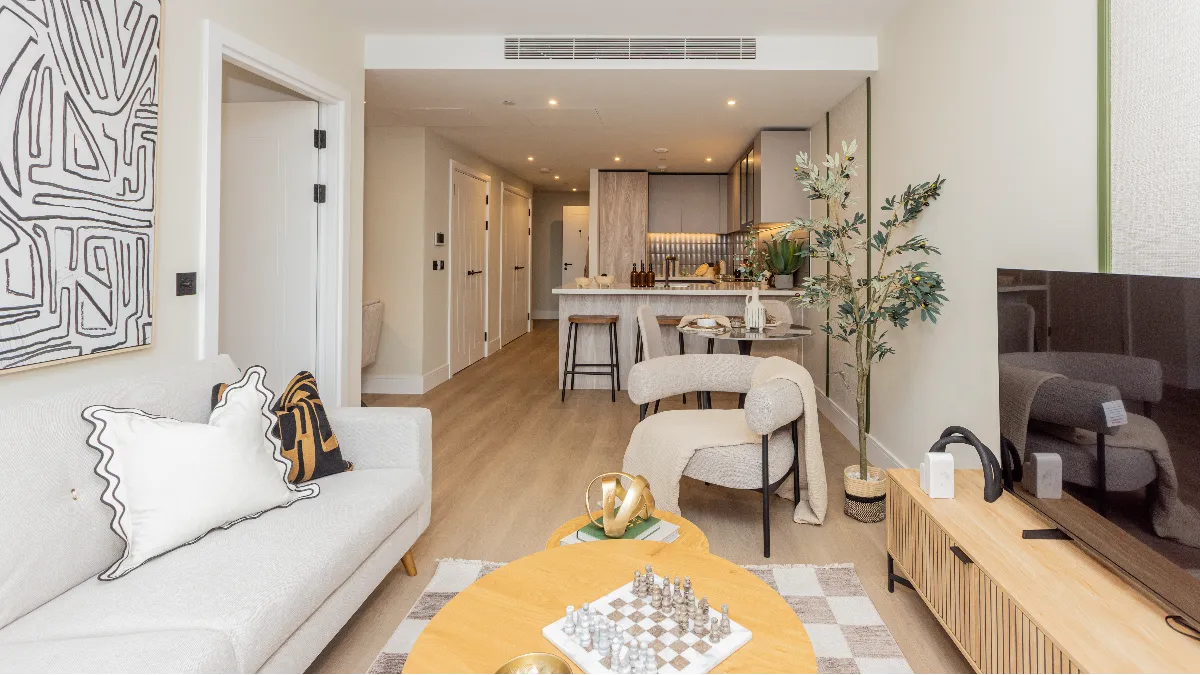 Living area - Sofa and chair