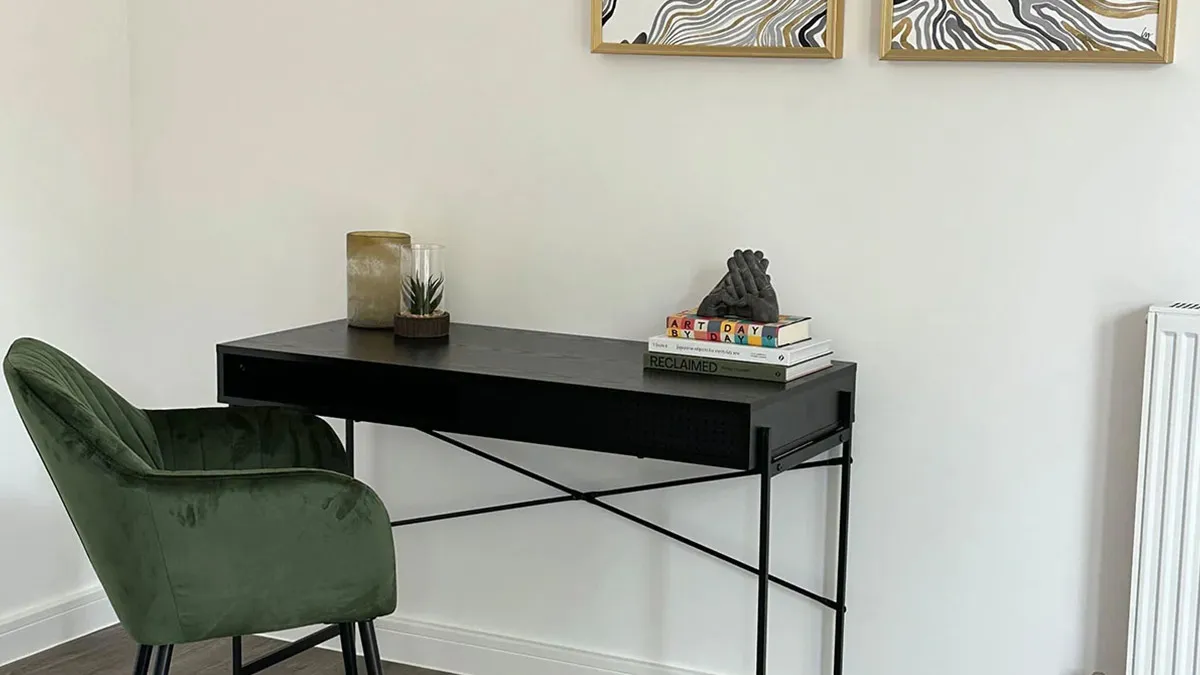Modern home office desk