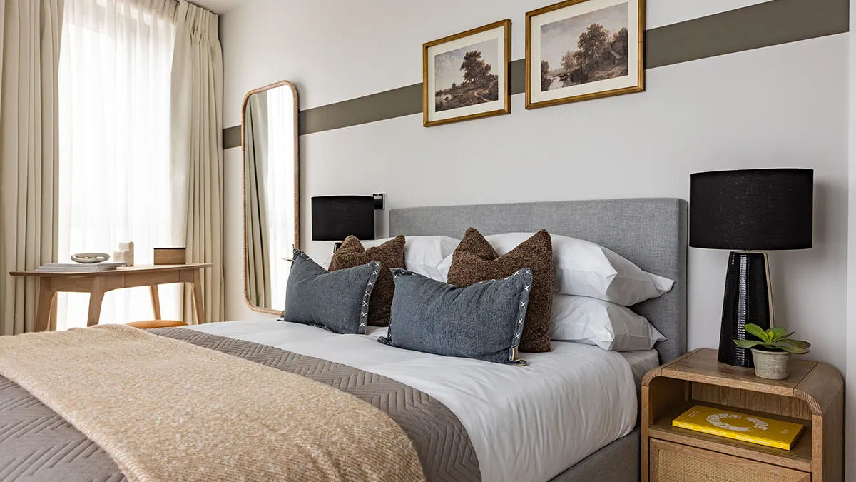 Stylish bedroom