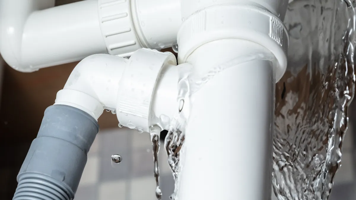 White Sink Pipe