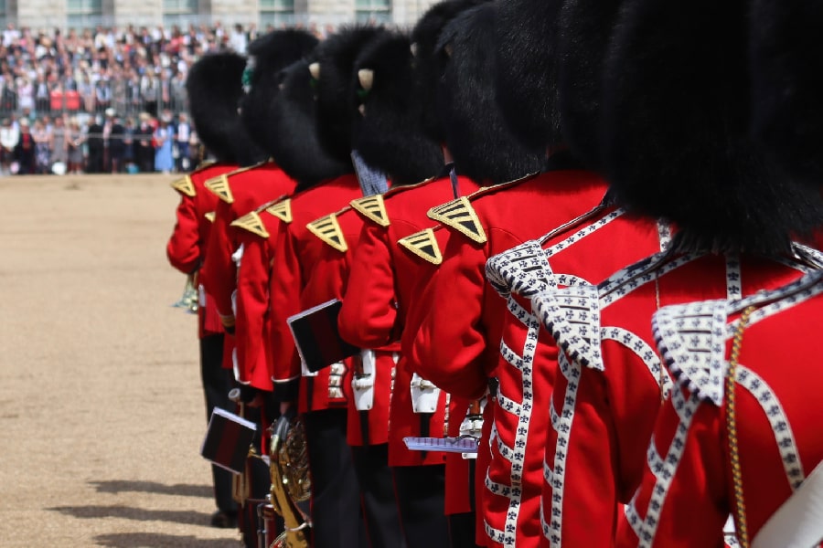 trooping of the colour