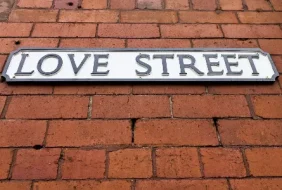 Love Street sign