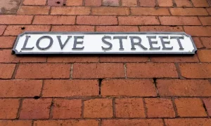 Love Street sign